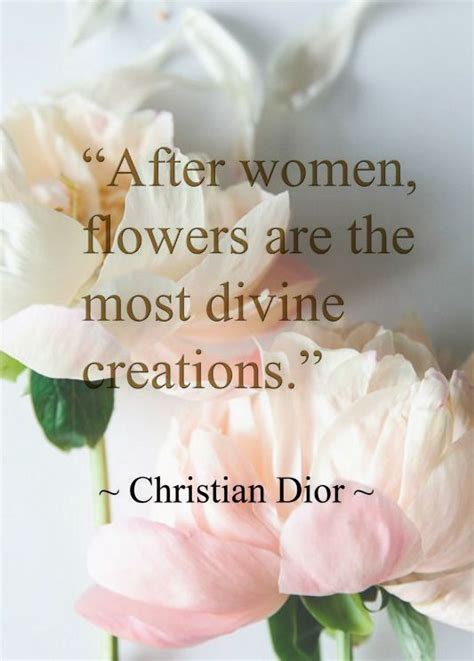 dior woman body flower quote|christian Dior fashion quotes.